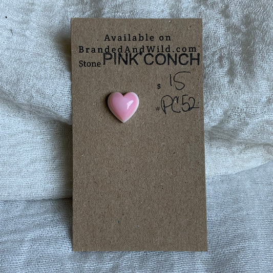 Pink Conch Cabochon - PC52