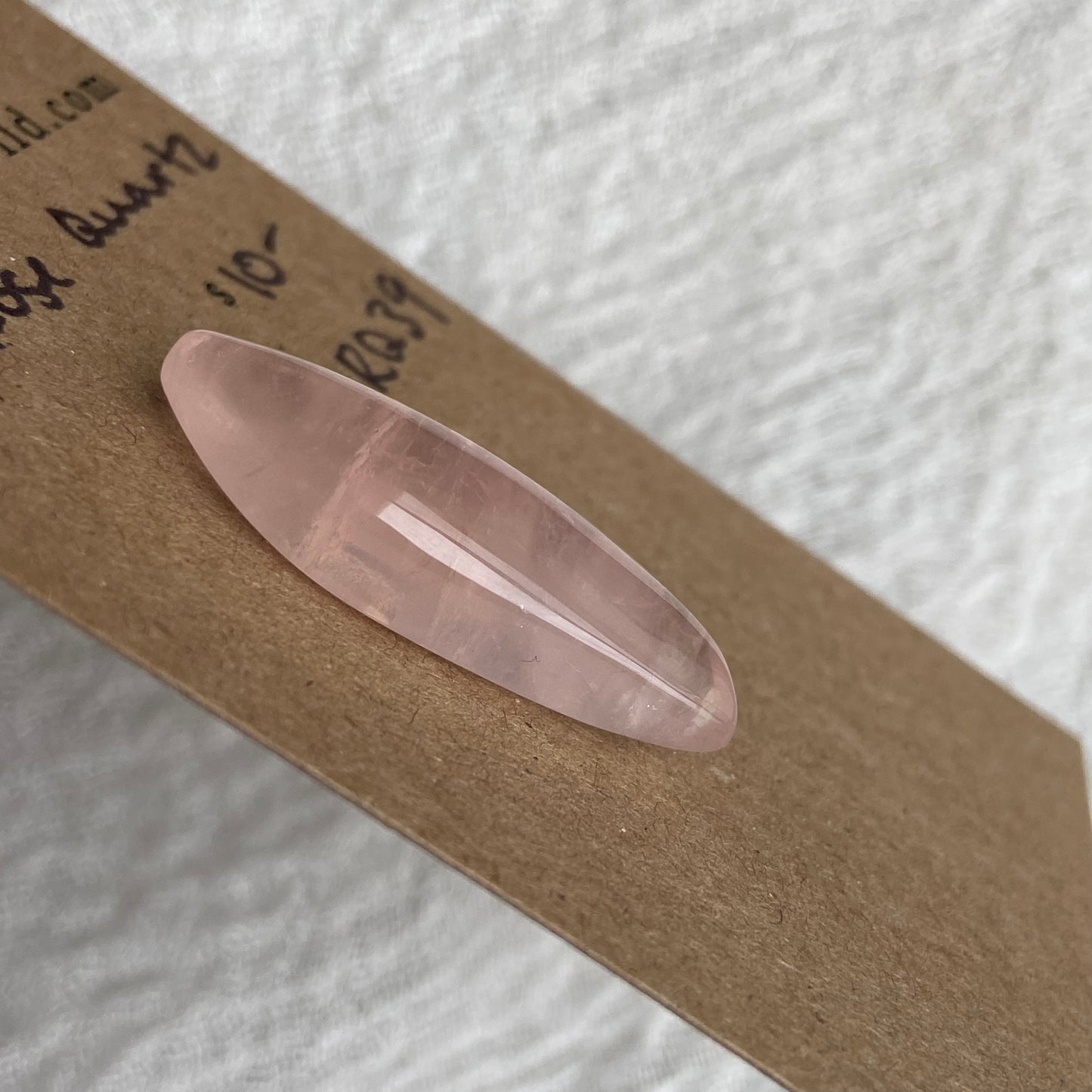 Rose Quartz Cabochon - RQ39
