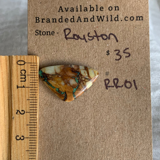 Royston Ribbon Turquoise Cabochon RR01