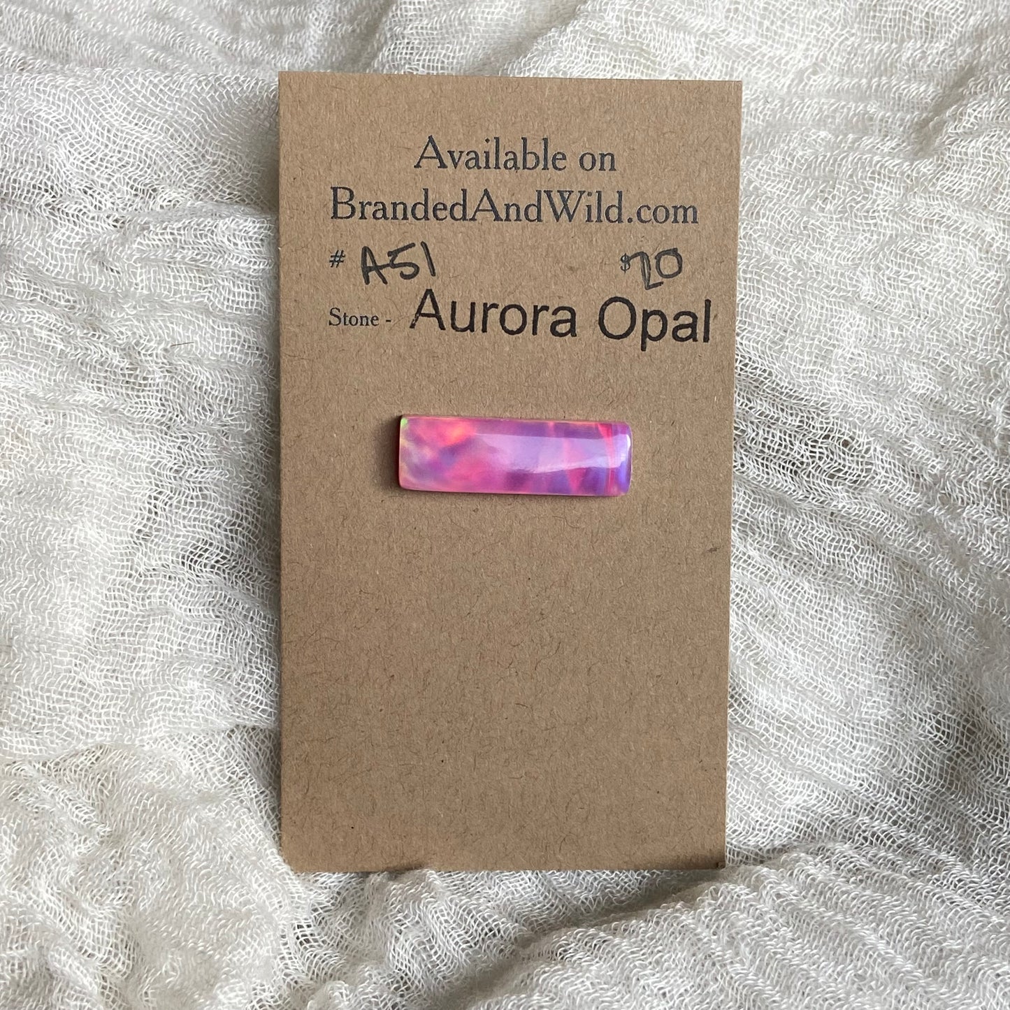 Aurora Opal Cabochon - A51 FF9077F5-B857-455B-BE5F-EE5B5C7E7BAA Brandedandwild.com