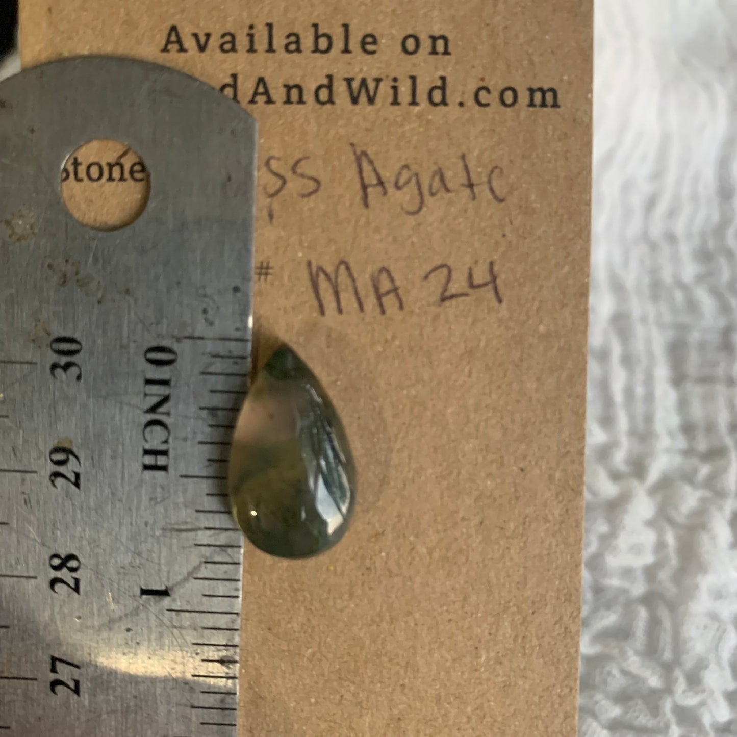 Moss Agate Cabochon- MA24