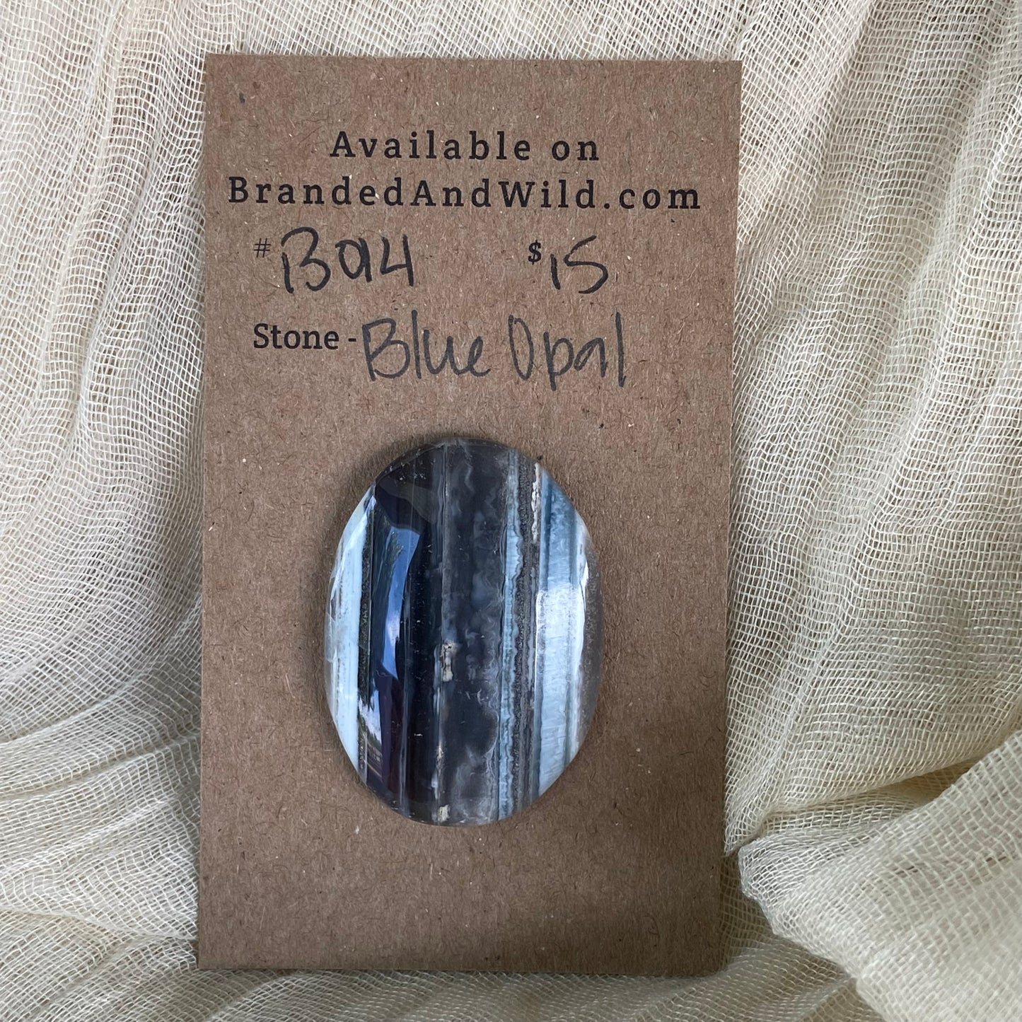 Blue Opal Cabochon - B014