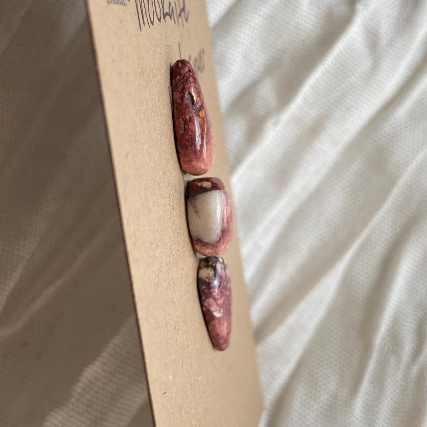 Mookaite Jasper Cabochon - MJ10 FFBFF6CB-5956-42CD-AFA9-9135CD1E21E4 Brandedandwild.com