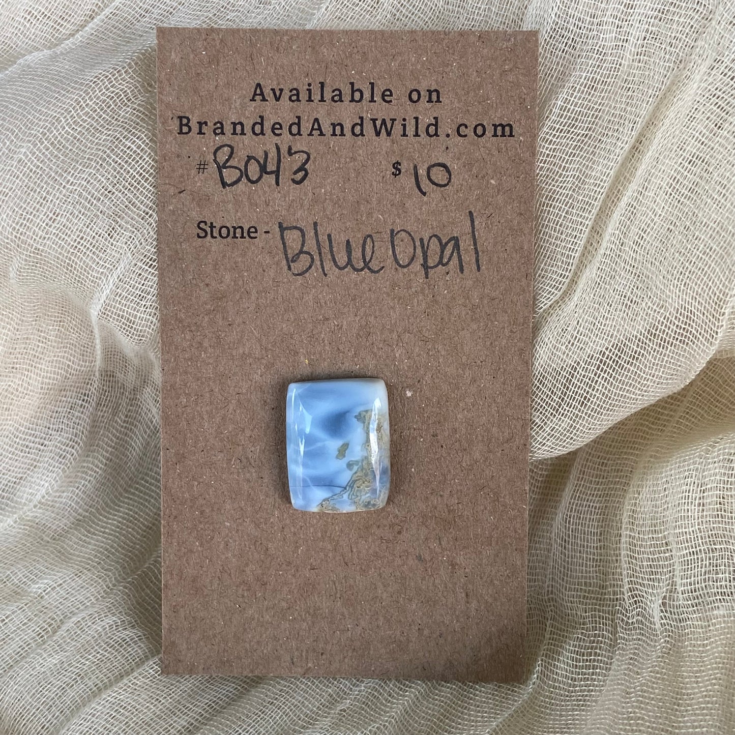 Blue Opal Cabochon - B043