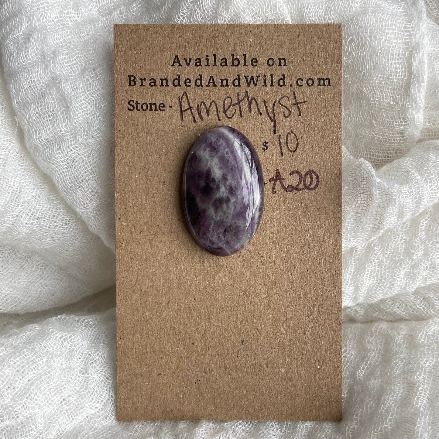 Amethyst Cabochon - A20