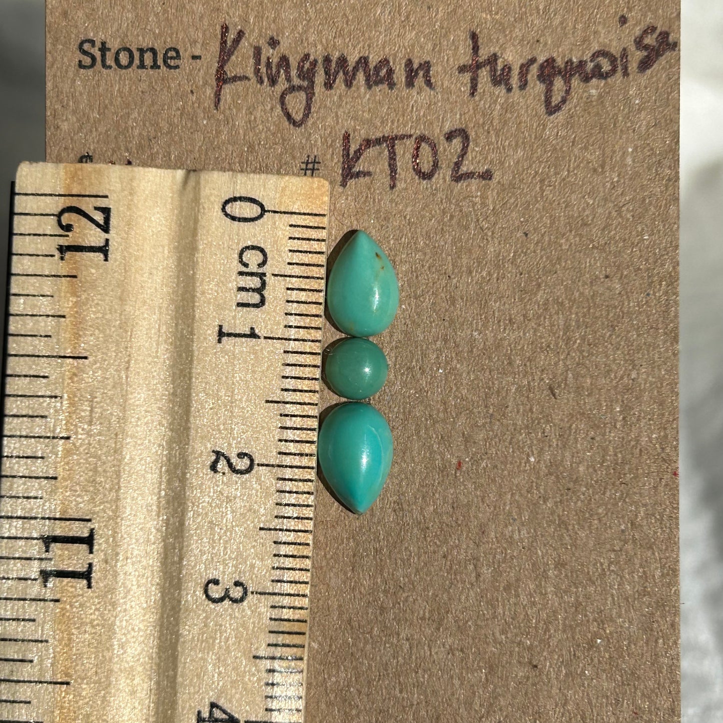 Kingman Turquoise Cabochon - KT02