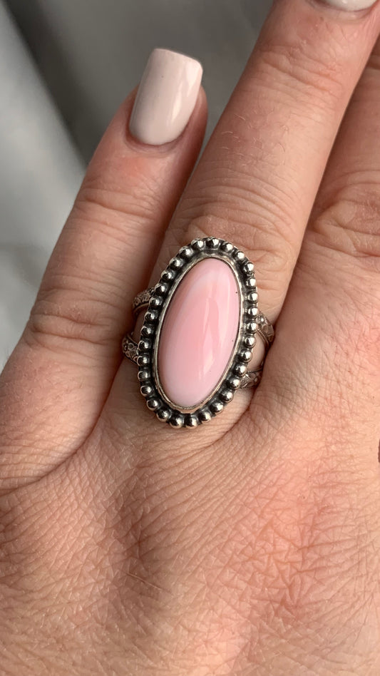 Pink Conch Ring Class (Silver and Cabochon included)