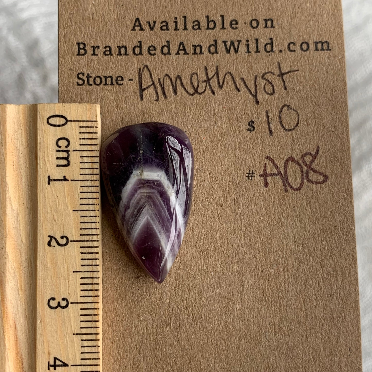 Amethyst Cabochon - A08
