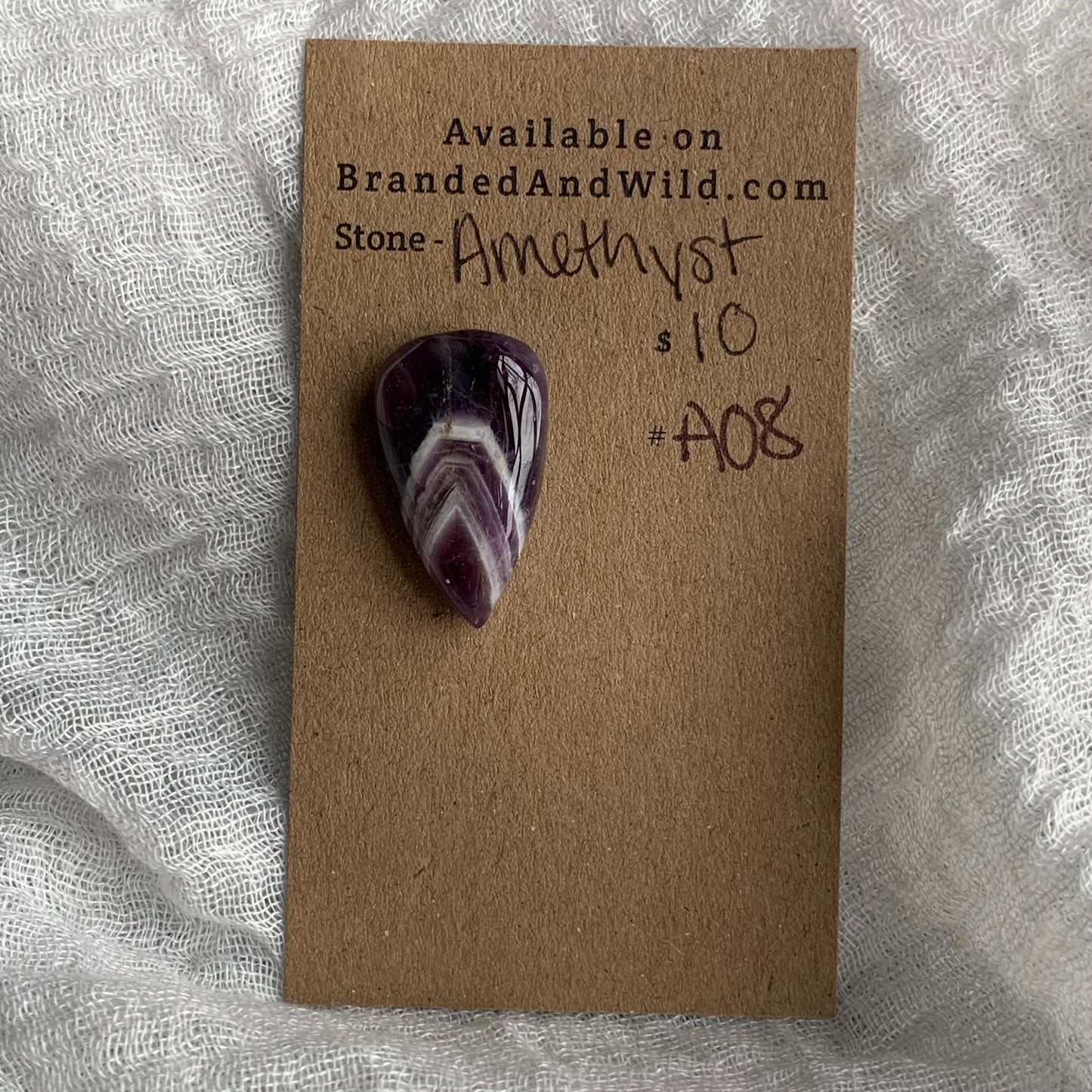 Amethyst Cabochon - A08