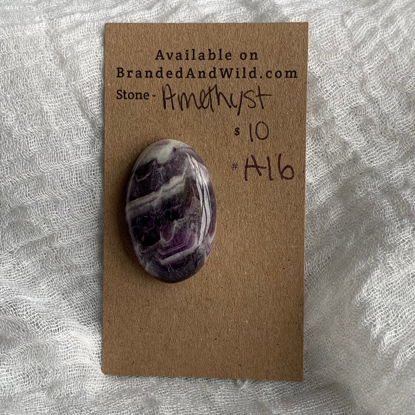 Amethyst Cabochon - A16