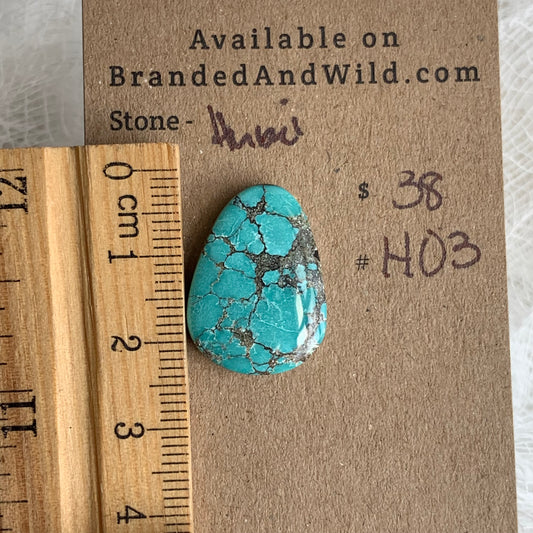 Hubei Turquoise Cabochon - H03