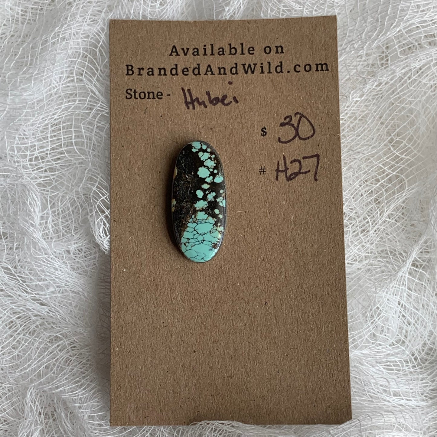 Hubei Turquoise Cabochon - H27
