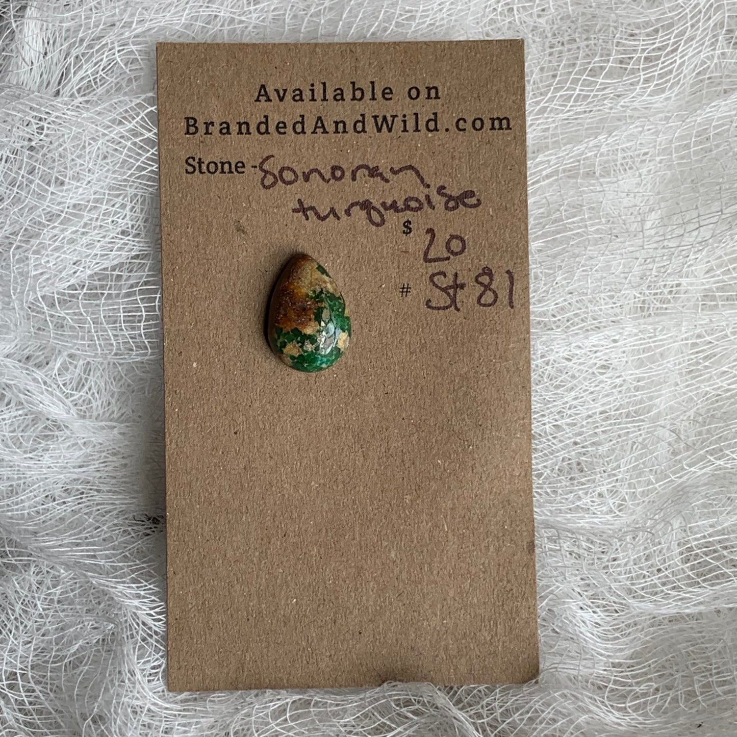 Sonoran Turquoise Cabochon - ST81