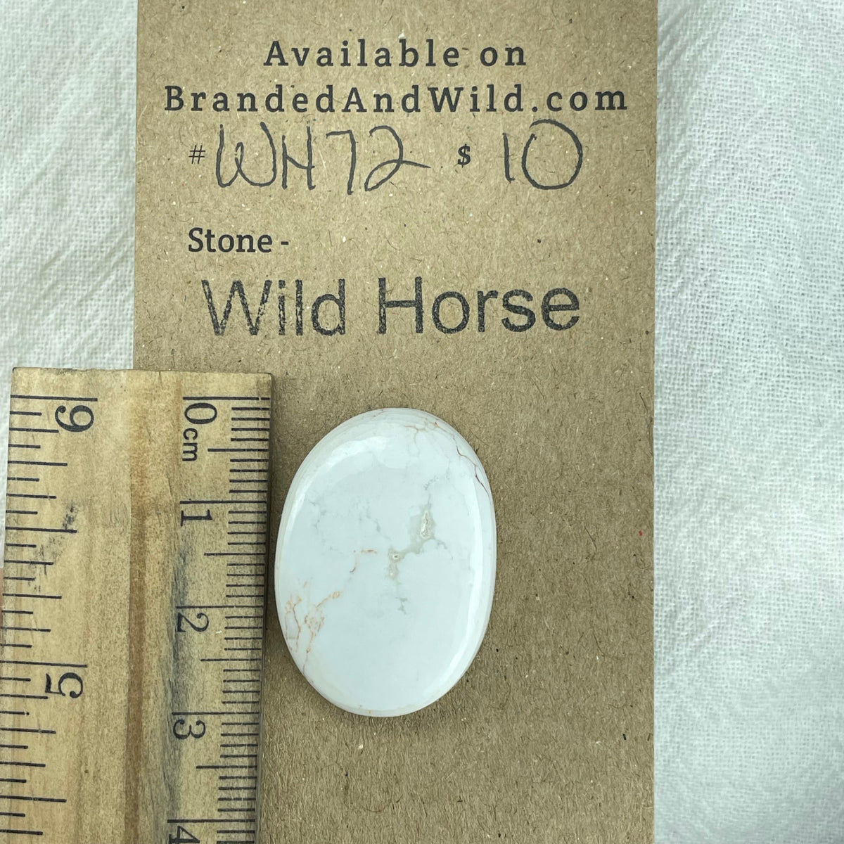 Wild Horse Cabochon - WH72 IMG_6649 Brandedandwild.com