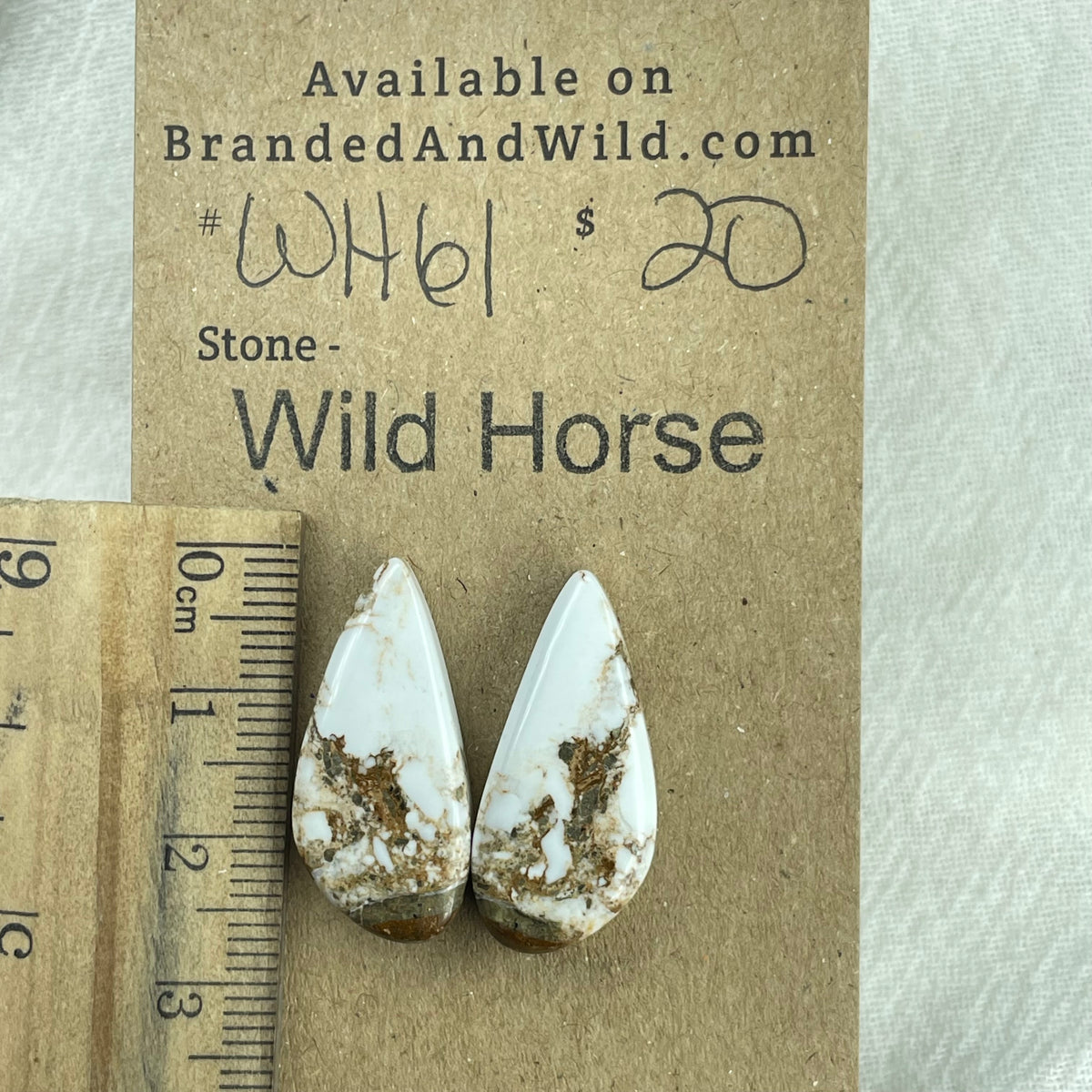 Wild Horse Cabochon - WH61 IMG_6664 Brandedandwild.com