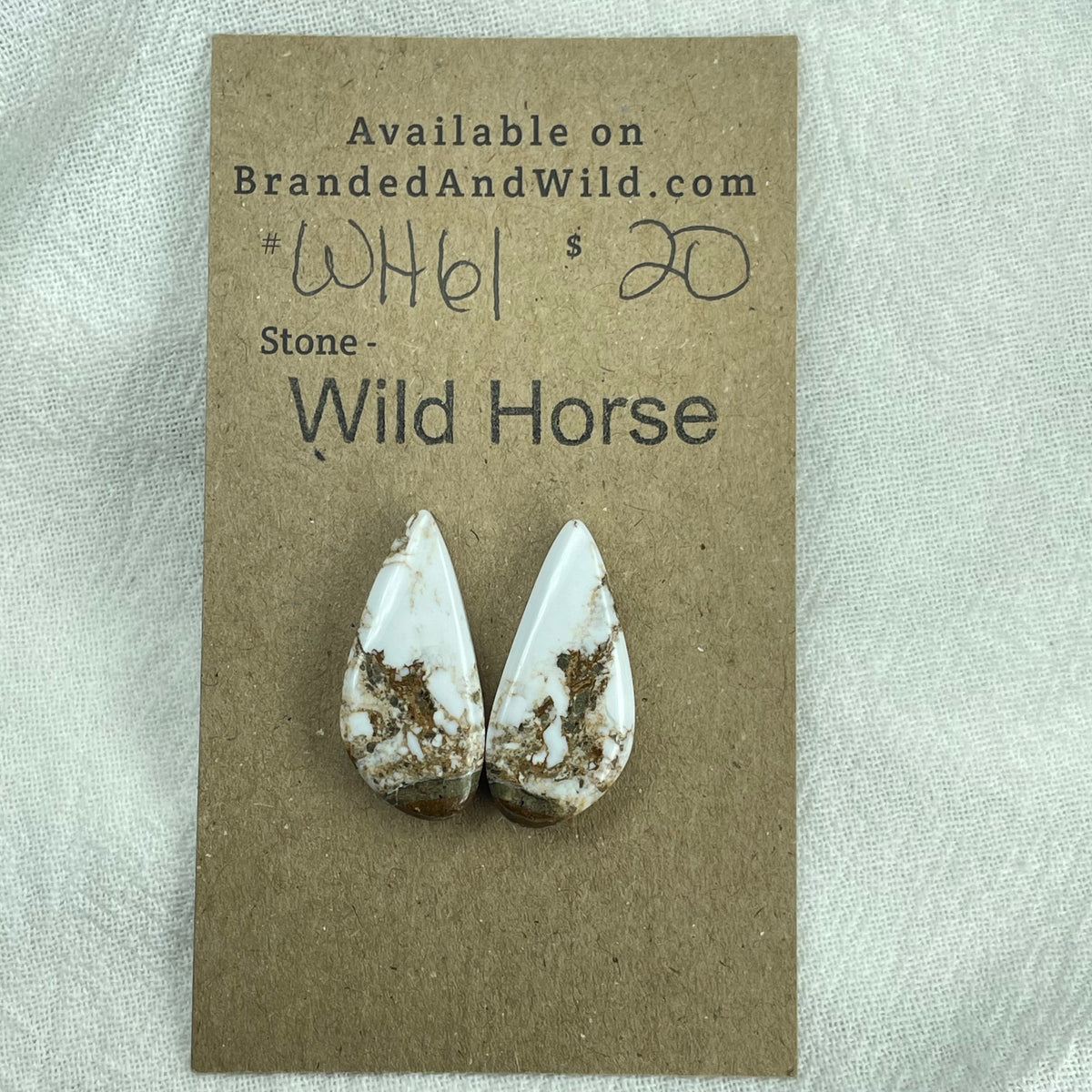 Wild Horse Cabochon - WH61 IMG_6665 Brandedandwild.com