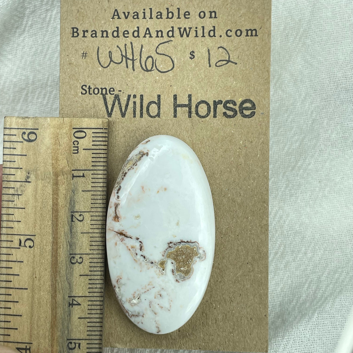 Wild Horse Cabochon - WH65 IMG_6667 Brandedandwild.com