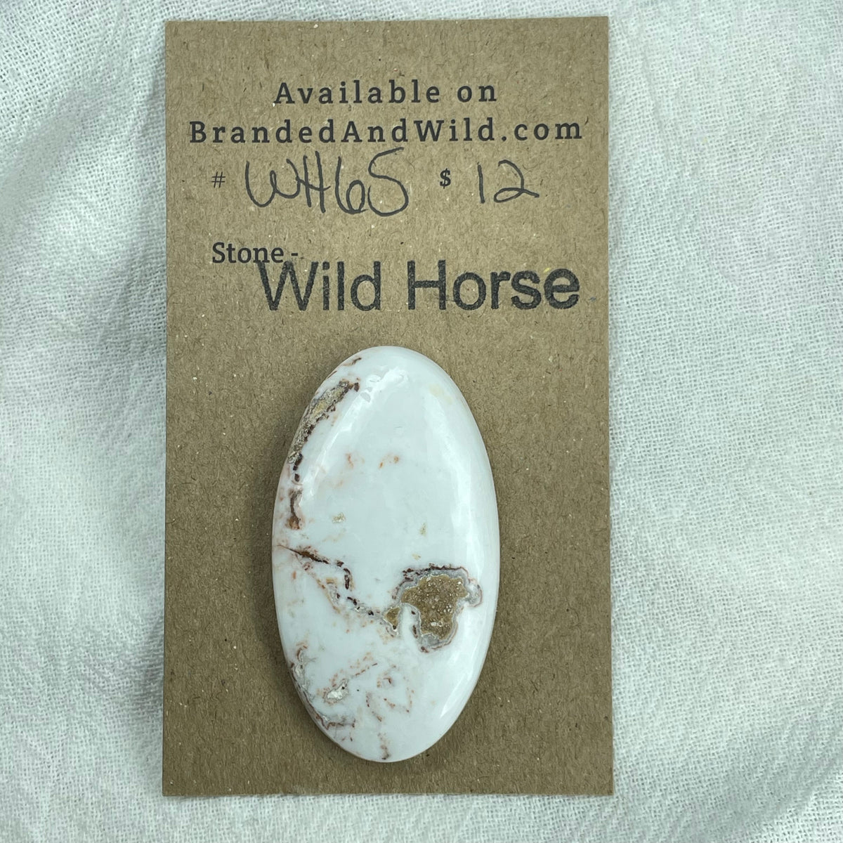 Wild Horse Cabochon - WH65 IMG_6668 Brandedandwild.com