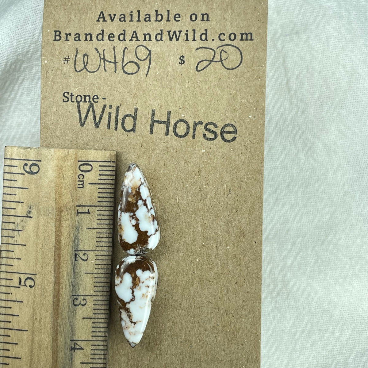 Wild Horse Cabochon - WH69 IMG_6670 Brandedandwild.com