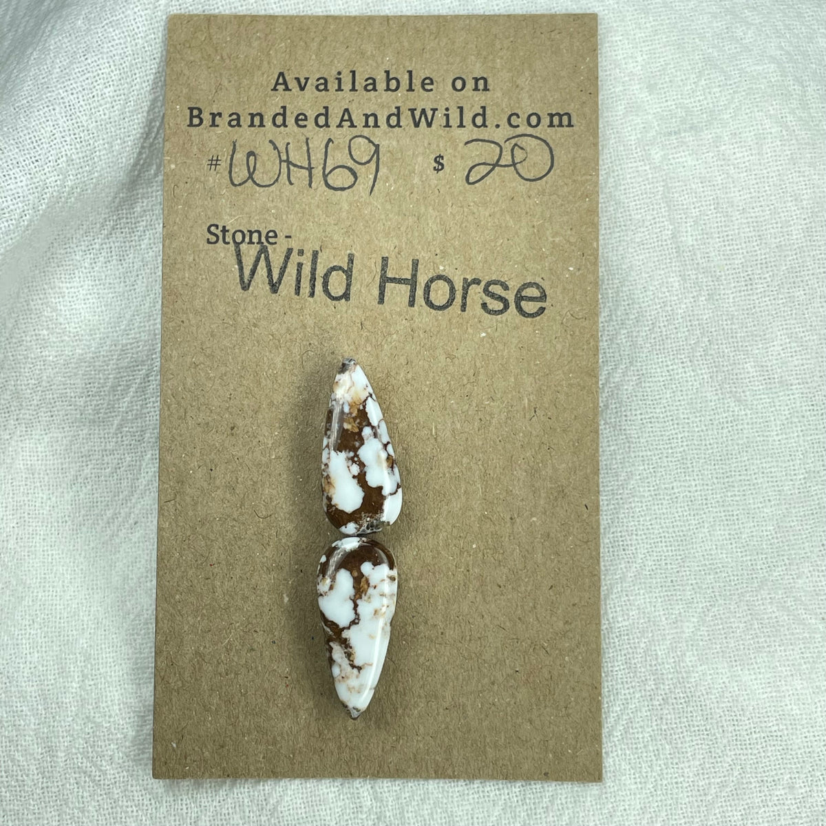 Wild Horse Cabochon - WH69 IMG_6671 Brandedandwild.com