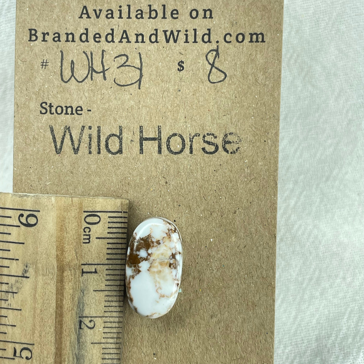 Wild Horse Cabochon - WH31 IMG_6673 Brandedandwild.com