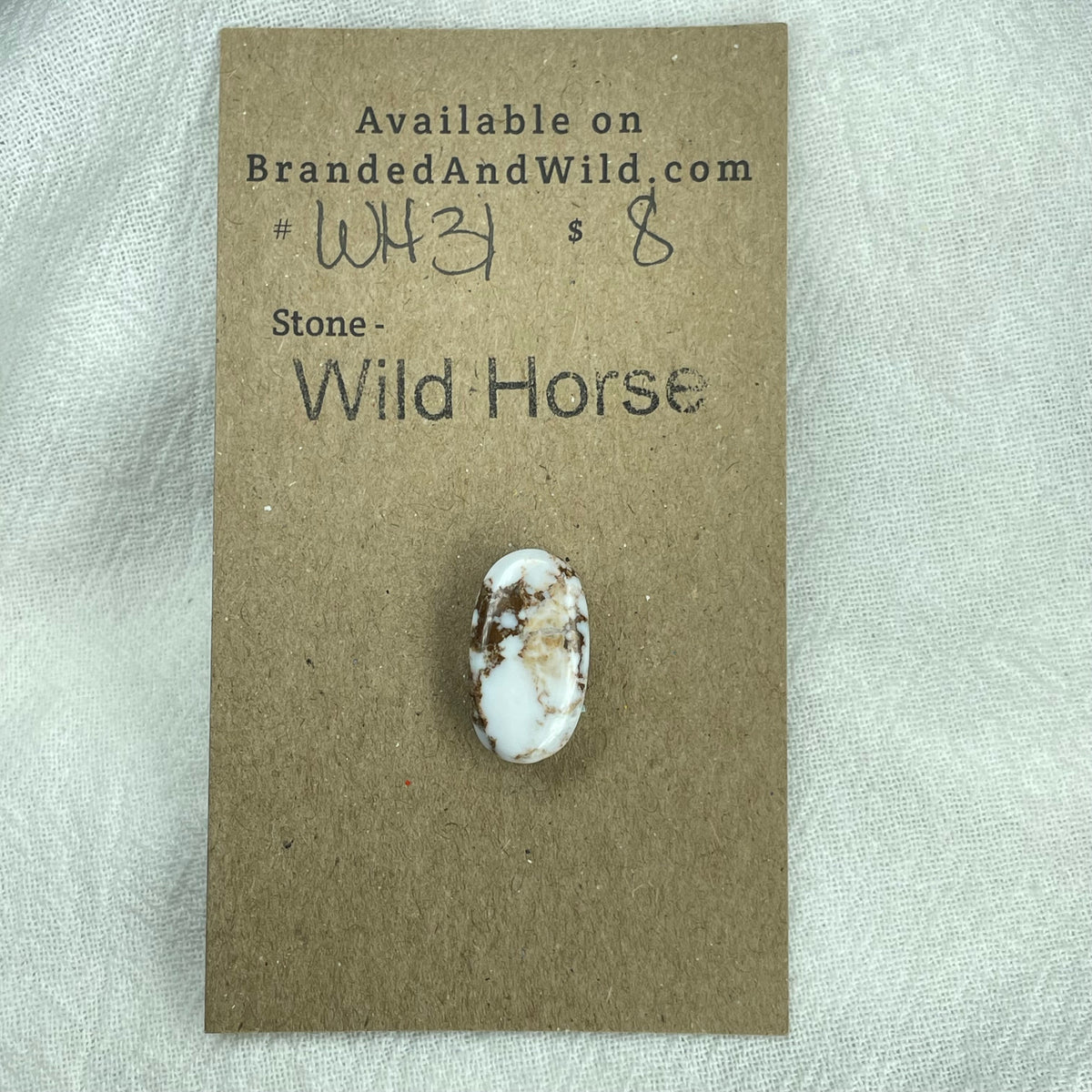 Wild Horse Cabochon - WH31 IMG_6674 Brandedandwild.com