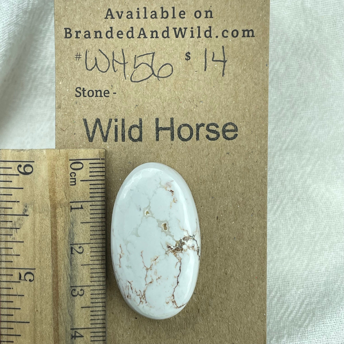 Wild Horse Cabochon - WH56 IMG_6676 Brandedandwild.com