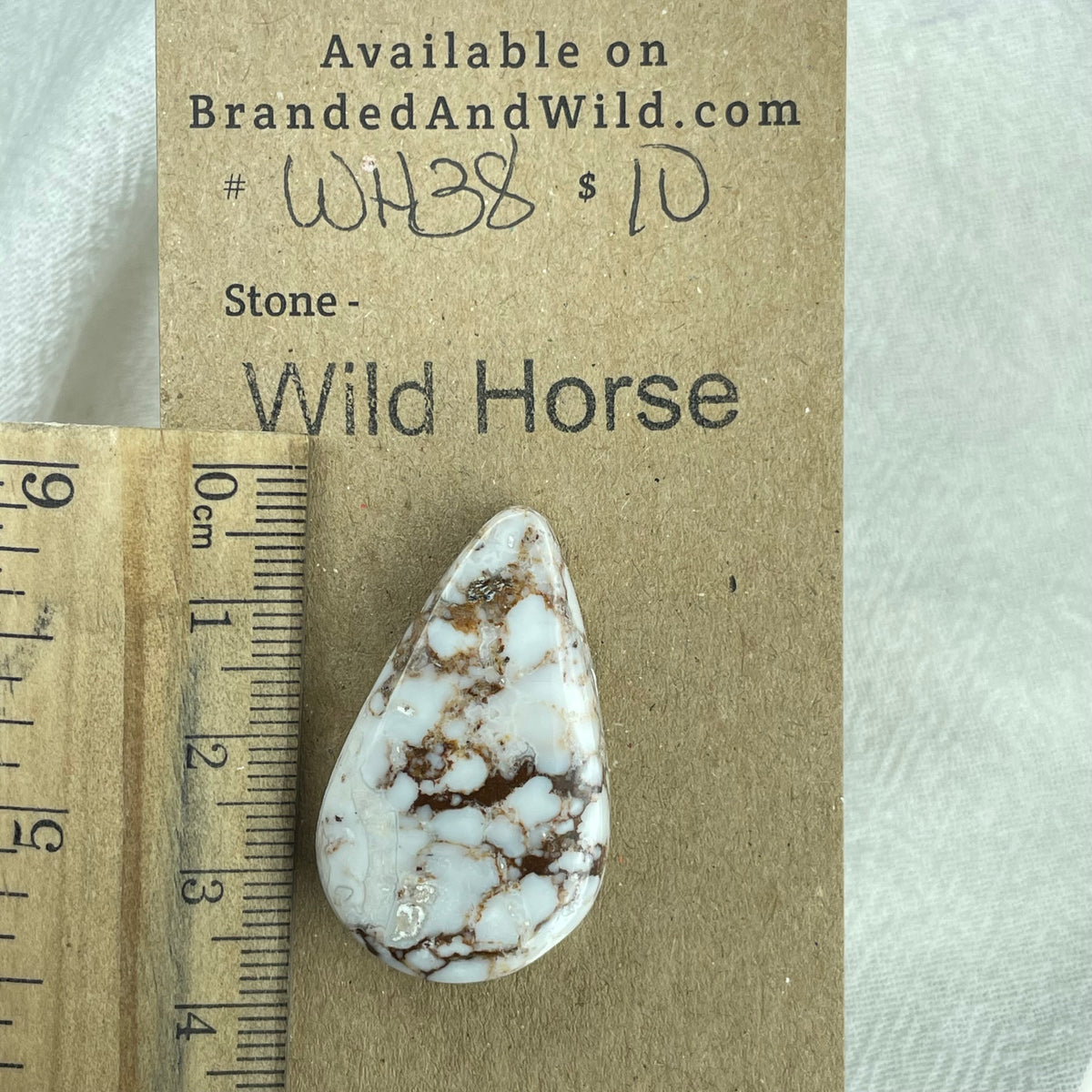 Wild Horse Cabochon - WH38 IMG_6682 Brandedandwild.com