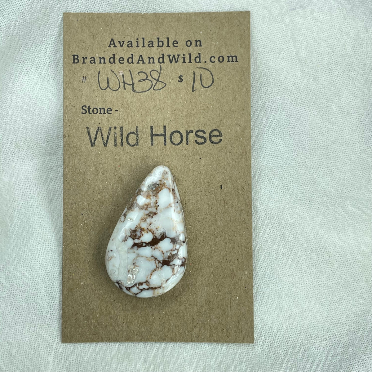 Wild Horse Cabochon - WH38 IMG_6683 Brandedandwild.com