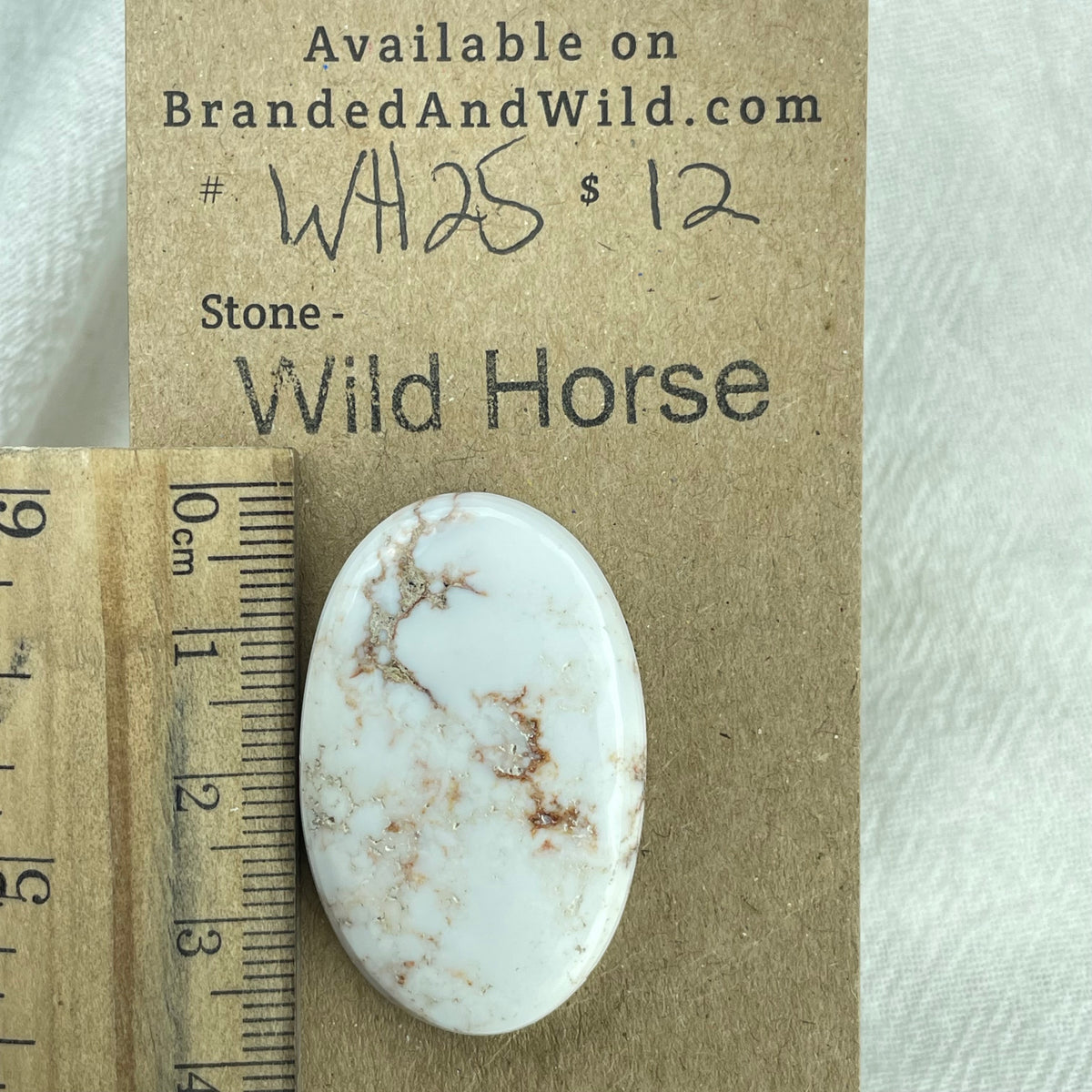 Wild Horse Cabochon - WH25 IMG_6685 Brandedandwild.com