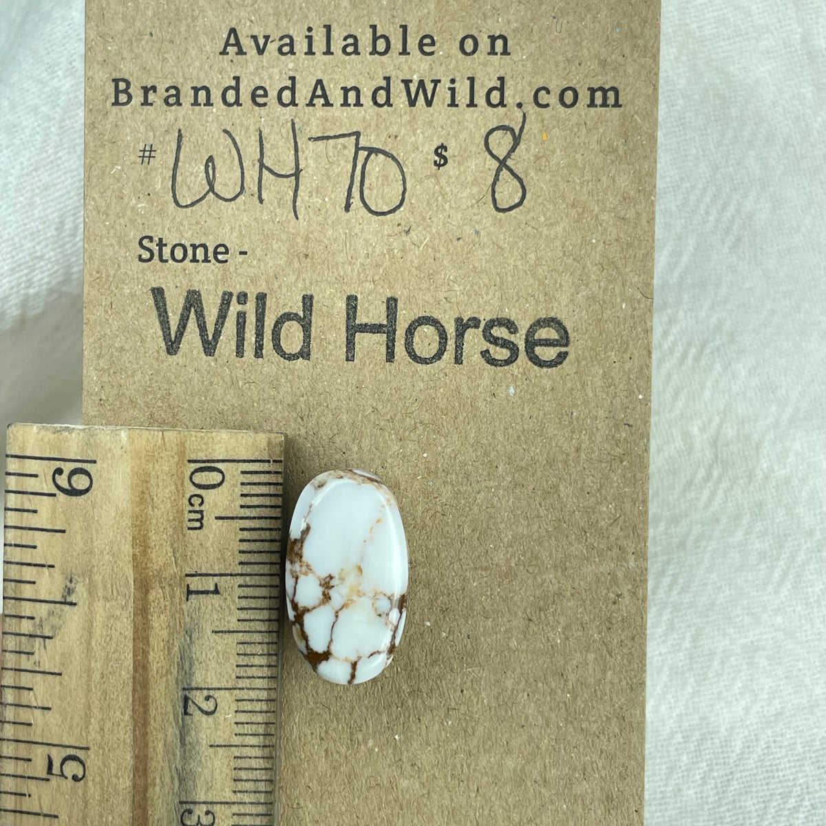 Wild Horse Cabochon - WH70 IMG_6688 Brandedandwild.com