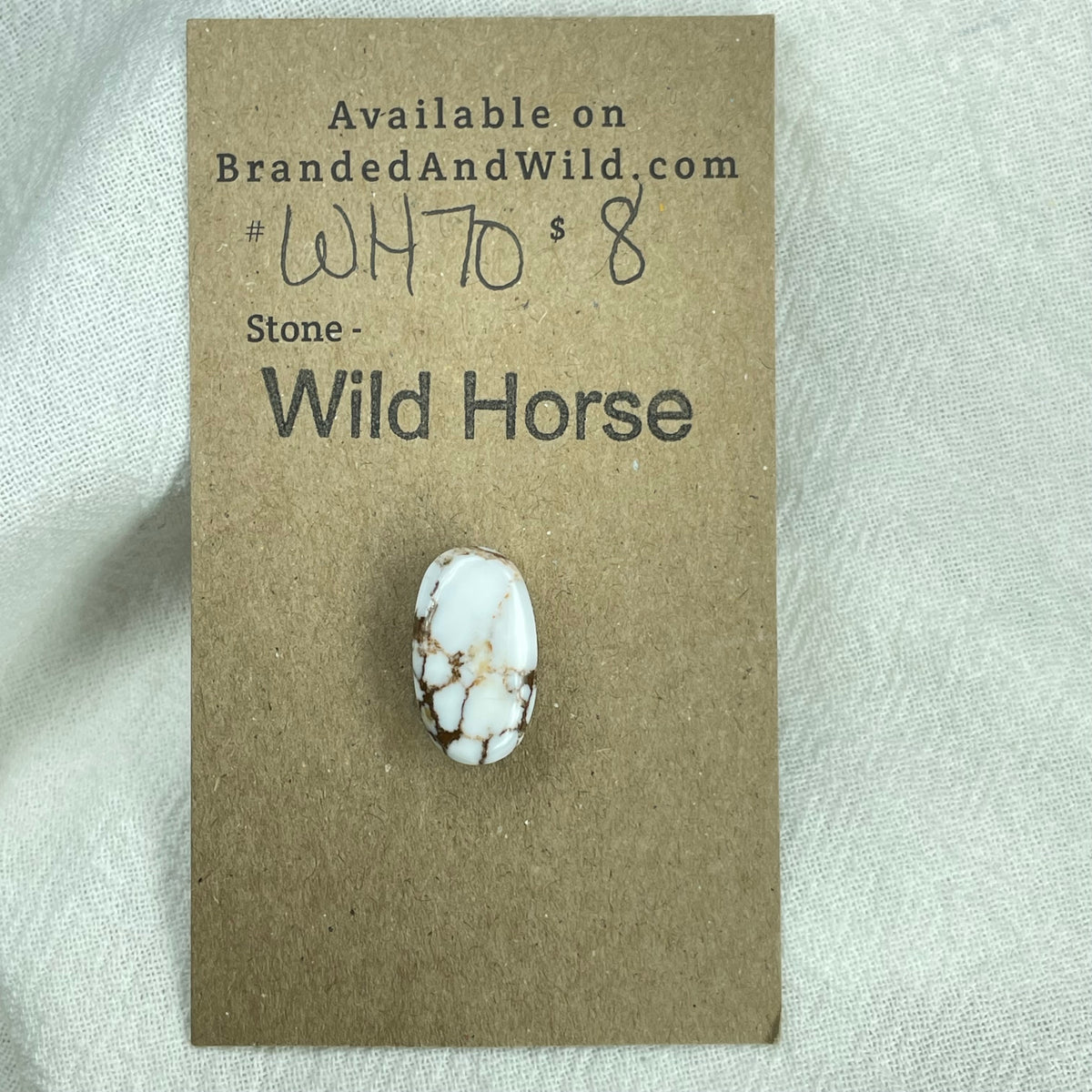 Wild Horse Cabochon - WH70 IMG_6689 Brandedandwild.com