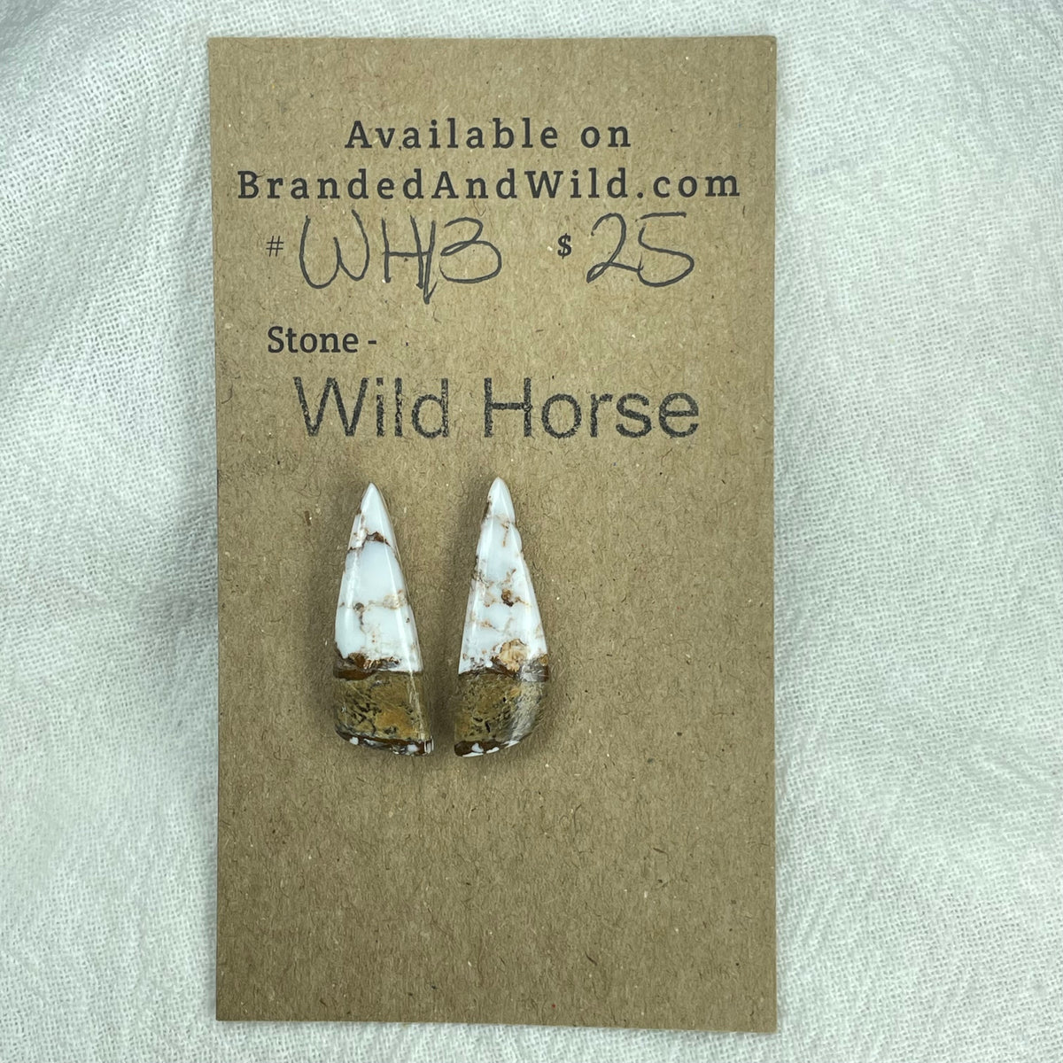 Wild Horse Cabochon - WH13 IMG_6696 Brandedandwild.com