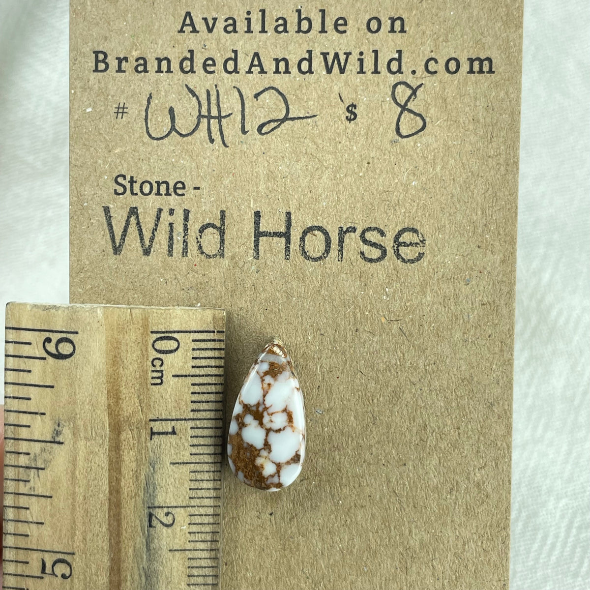 Wild Horse Cabochon - WH12 IMG_6699 Brandedandwild.com