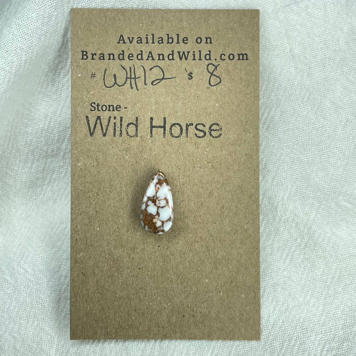 Wild Horse Cabochon - WH12 IMG_6700 Brandedandwild.com