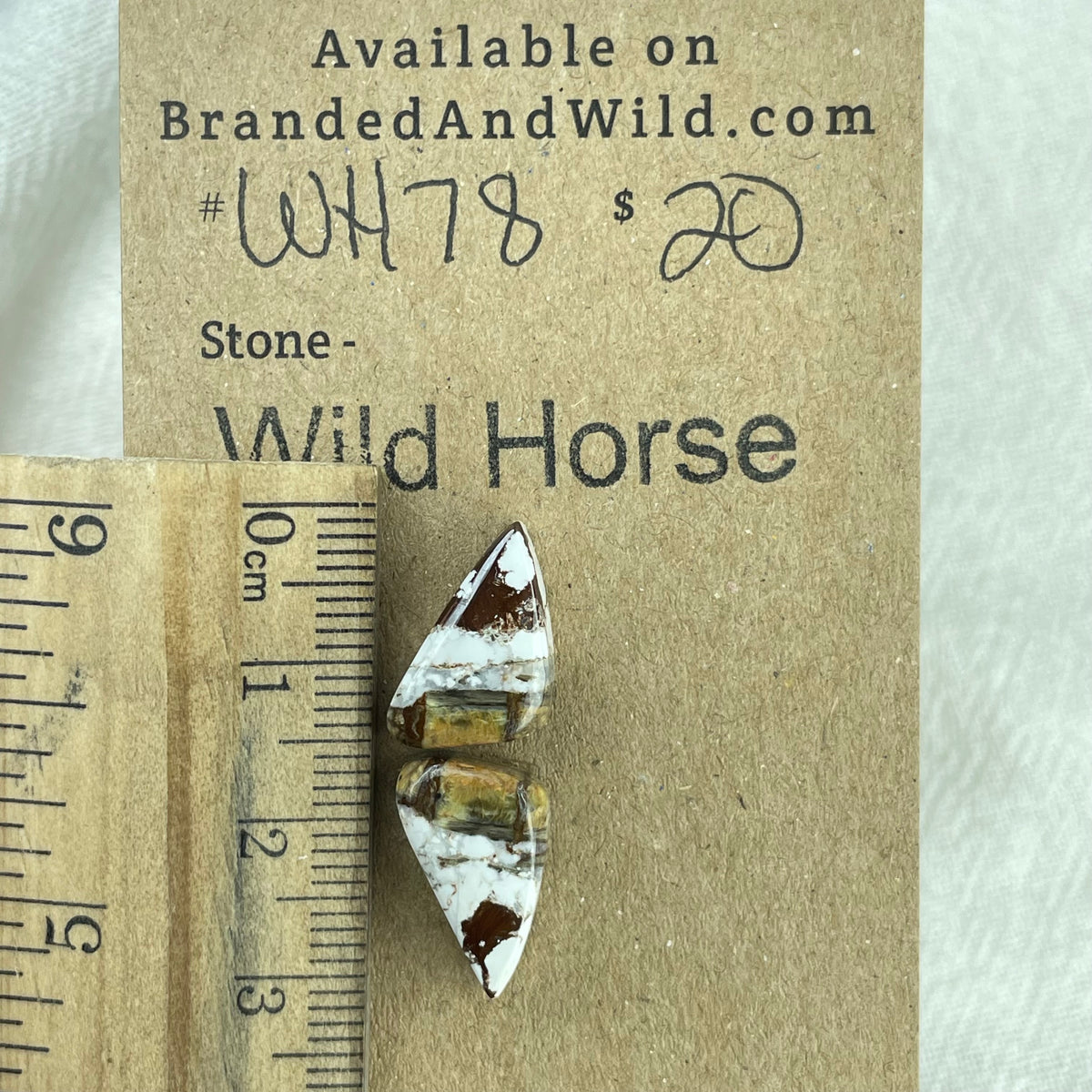 Wild Horse Cabochon - WH78 IMG_6705 Brandedandwild.com