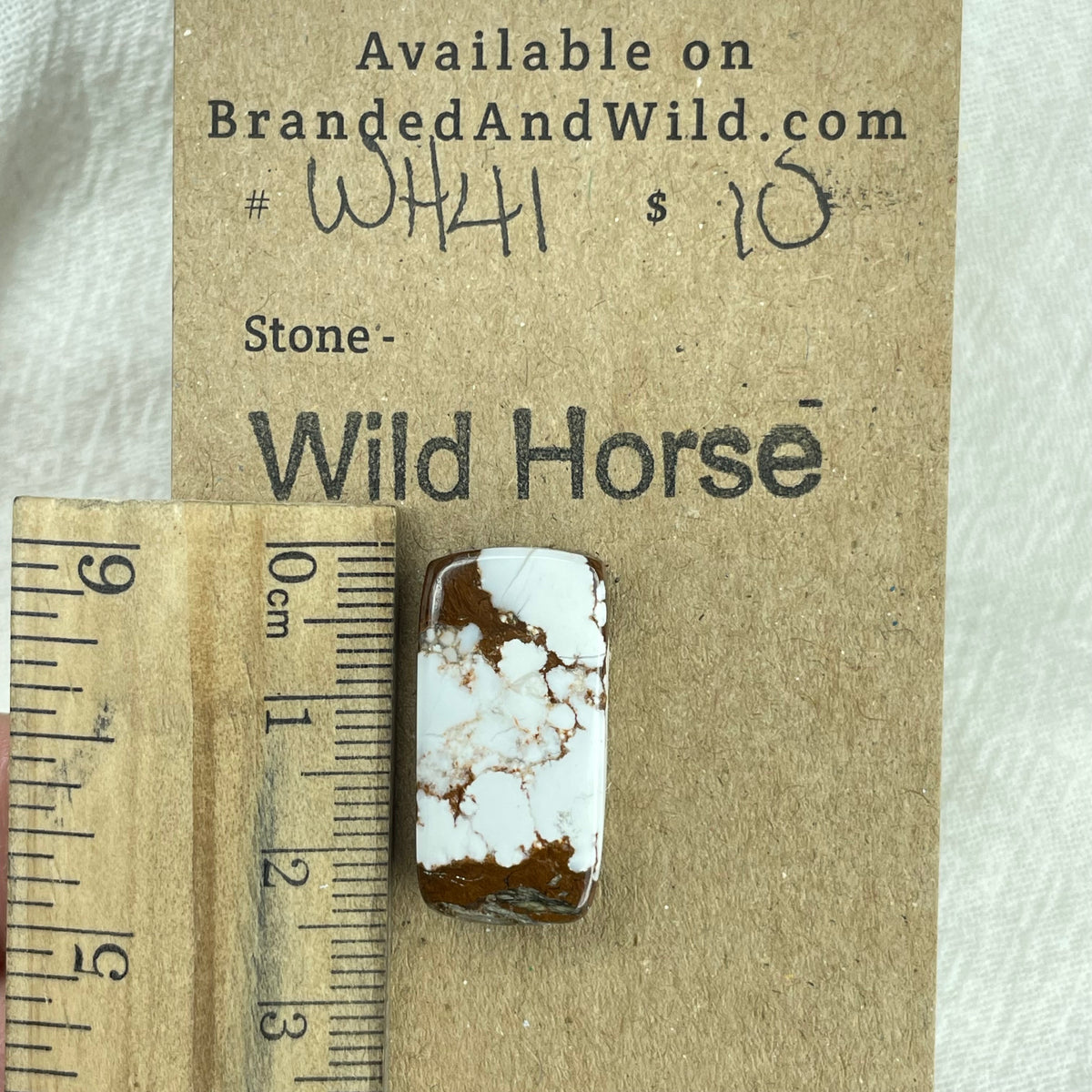 Wild Horse Cabochon - WH41 IMG_6712 Brandedandwild.com
