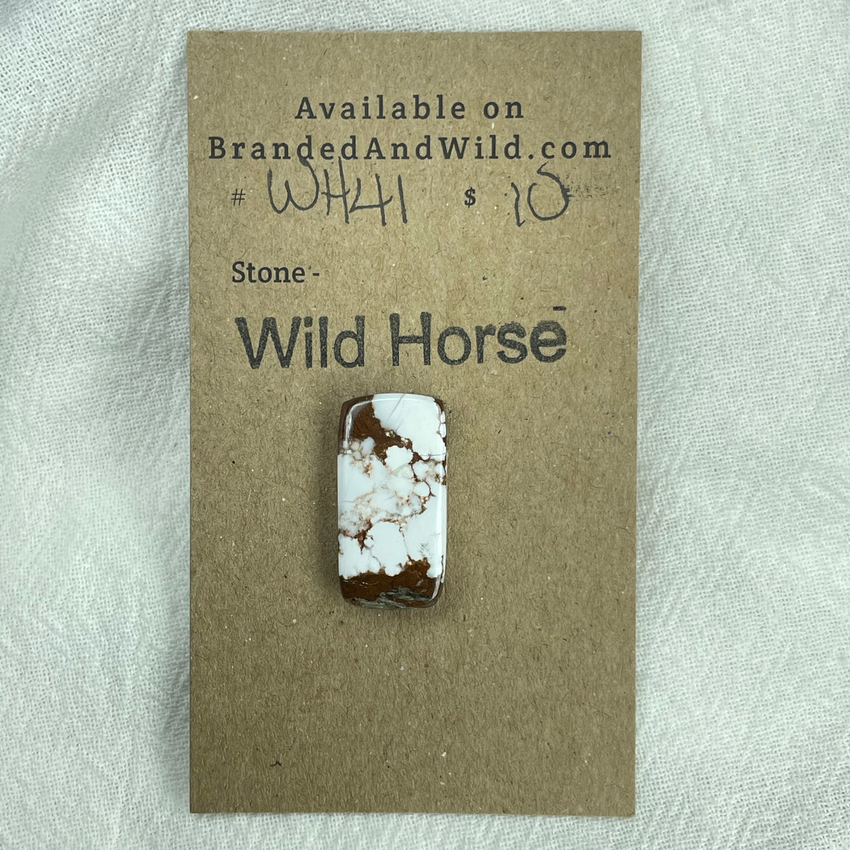 Wild Horse Cabochon - WH41 IMG_6713 Brandedandwild.com