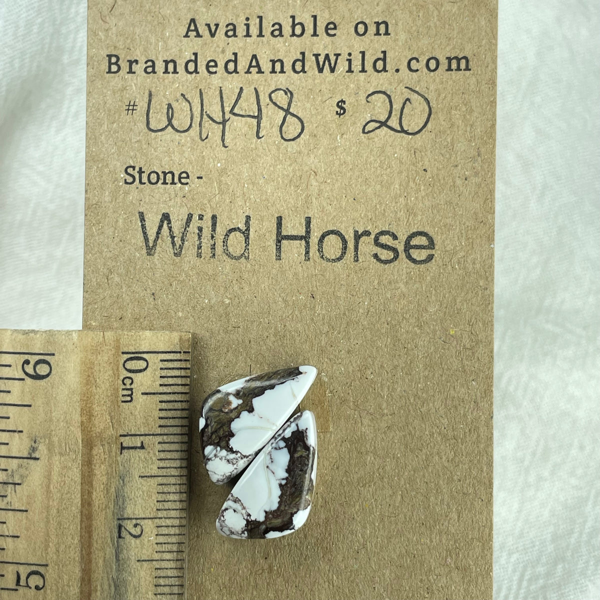 Wild Horse Cabochon - WH48 IMG_6721 Brandedandwild.com