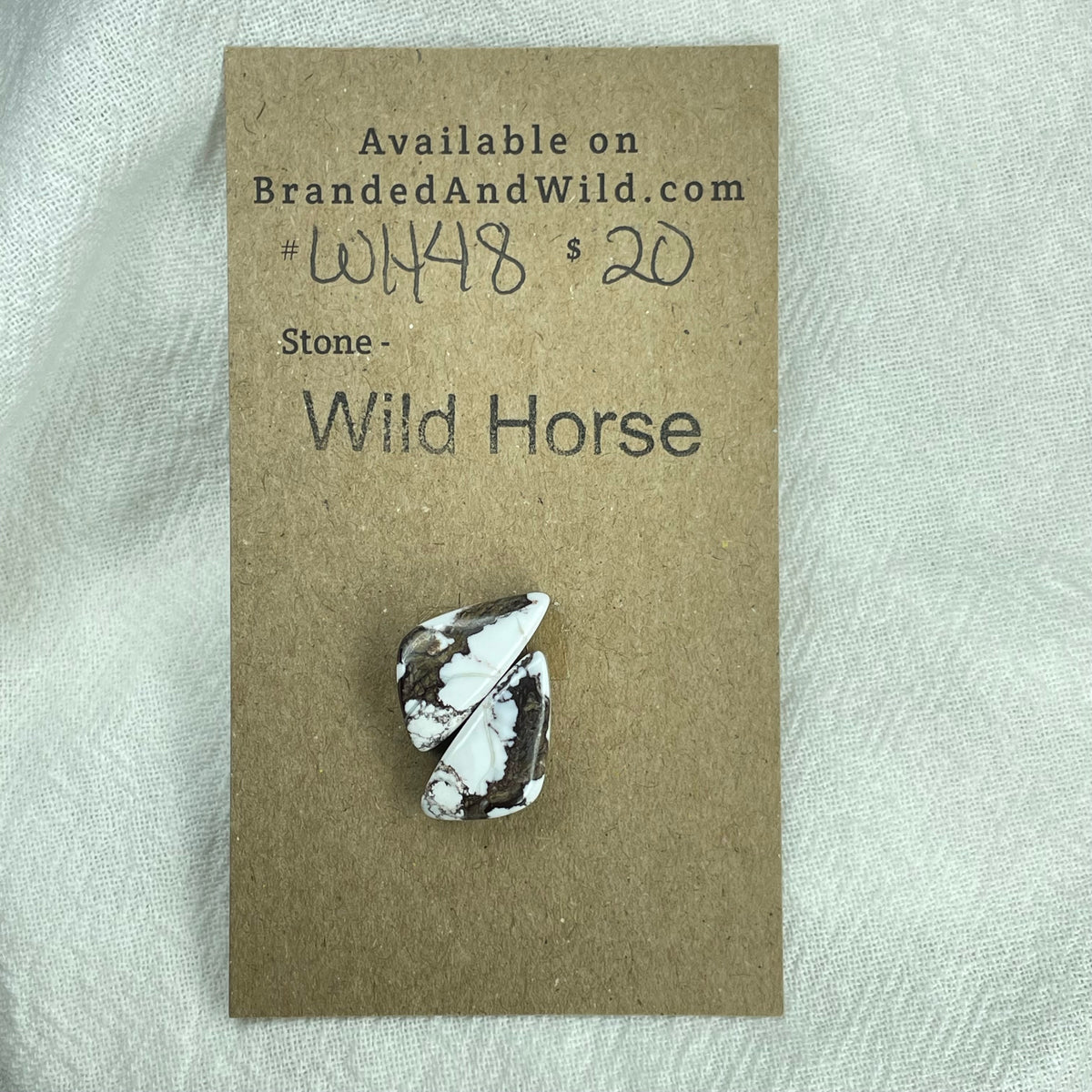 Wild Horse Cabochon - WH48 IMG_6722 Brandedandwild.com