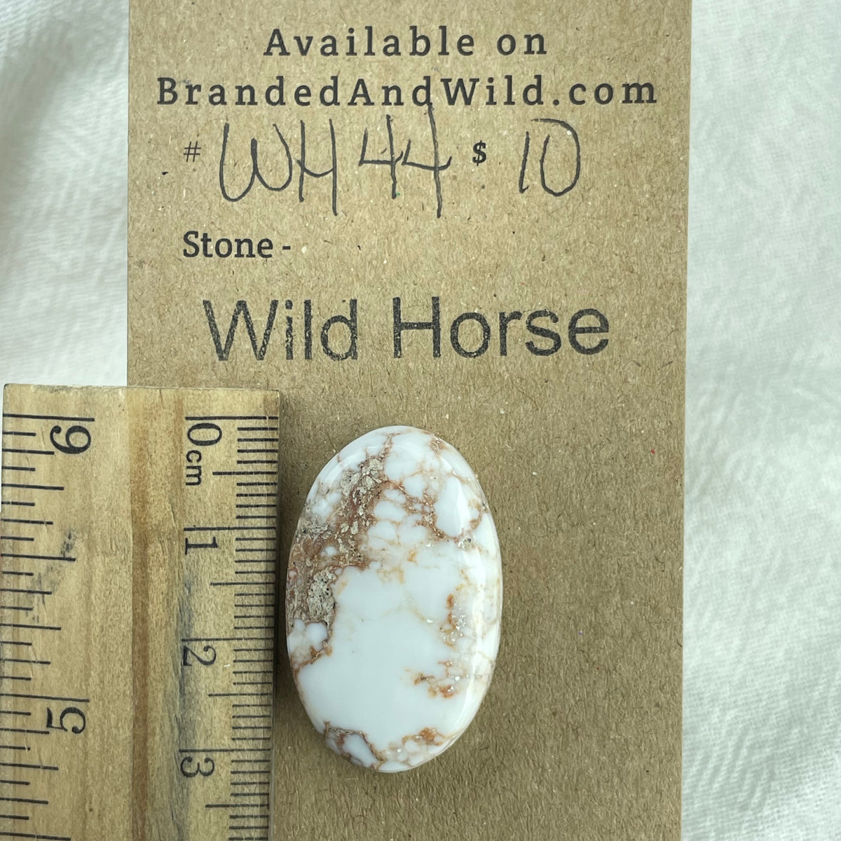Wild Horse Cabochon - WH44 IMG_6725 Brandedandwild.com
