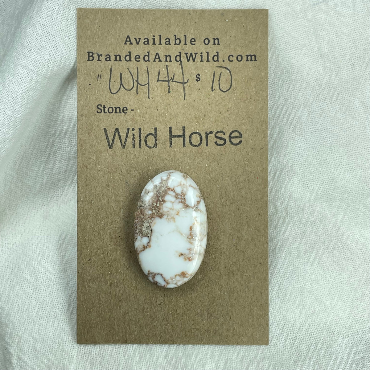Wild Horse Cabochon - WH44 IMG_6726 Brandedandwild.com