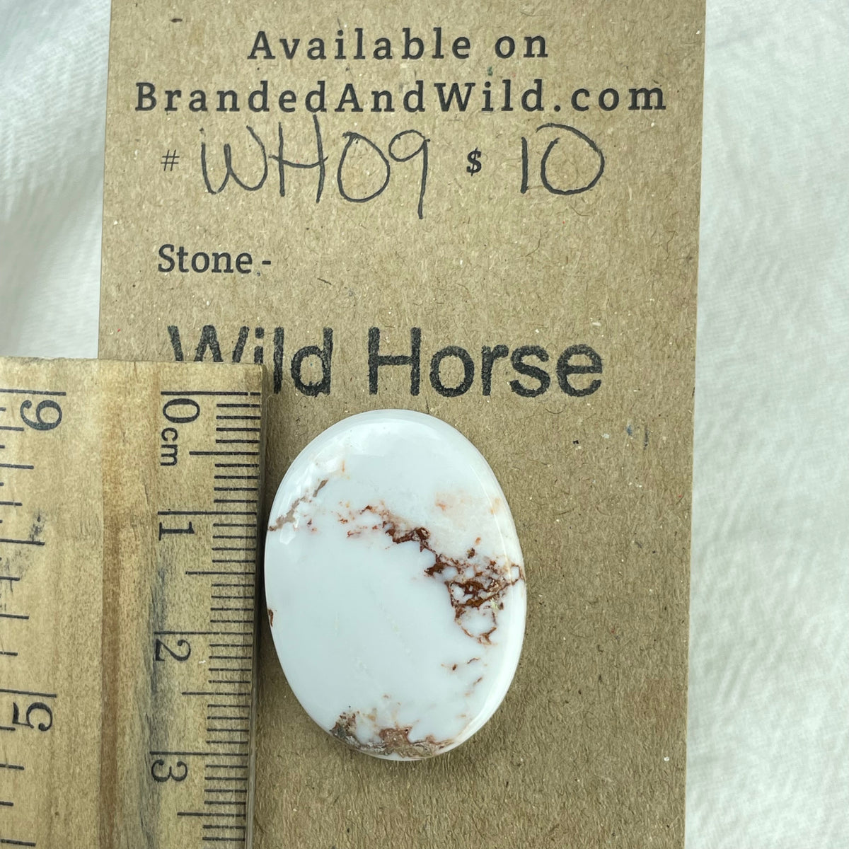 Wild Horse Cabochon - WH09 IMG_6728 Brandedandwild.com