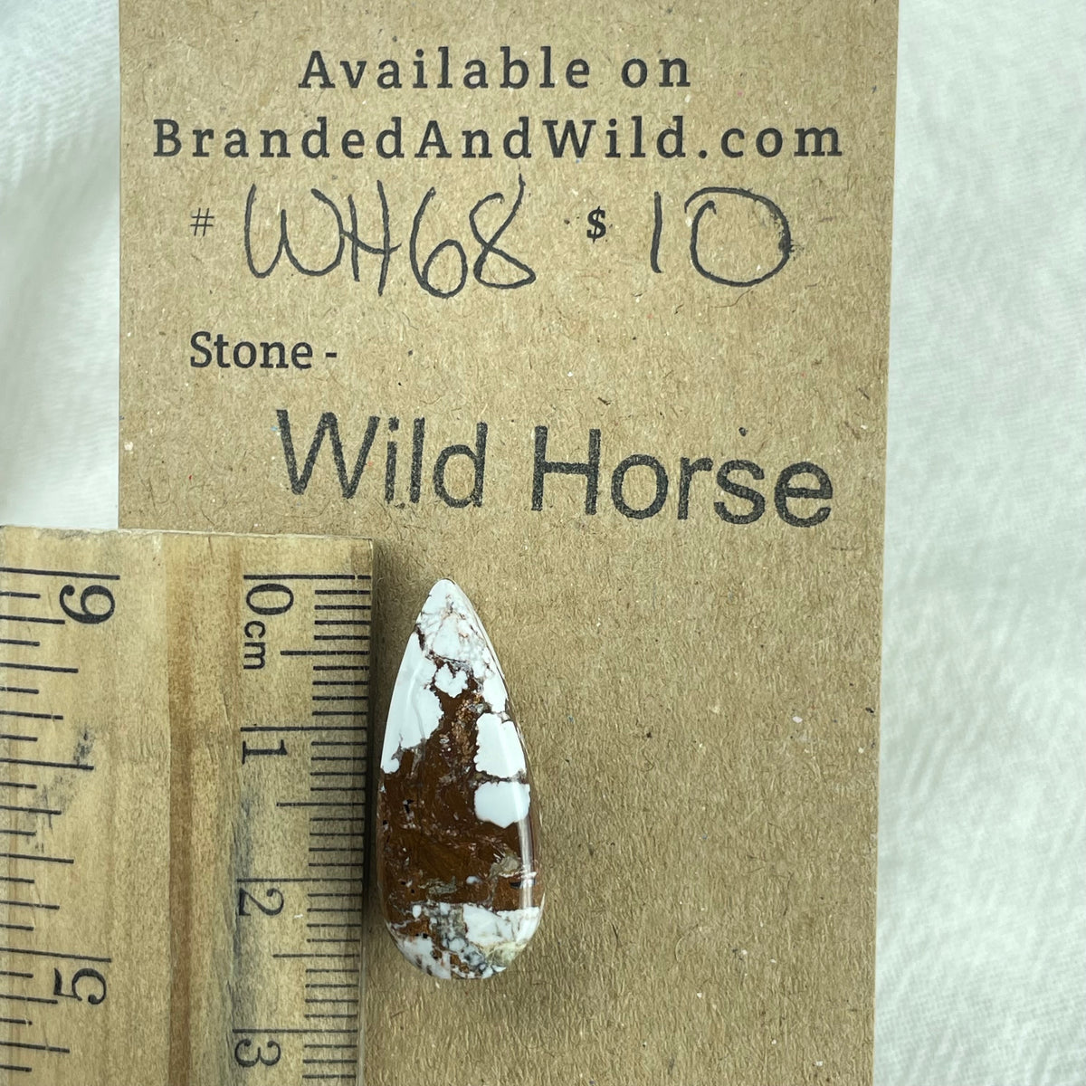 Wild Horse Cabochon - WH68 IMG_6731 Brandedandwild.com