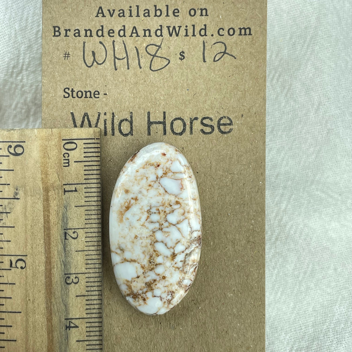 Wild Horse Cabochon - WH18 IMG_6746 Brandedandwild.com