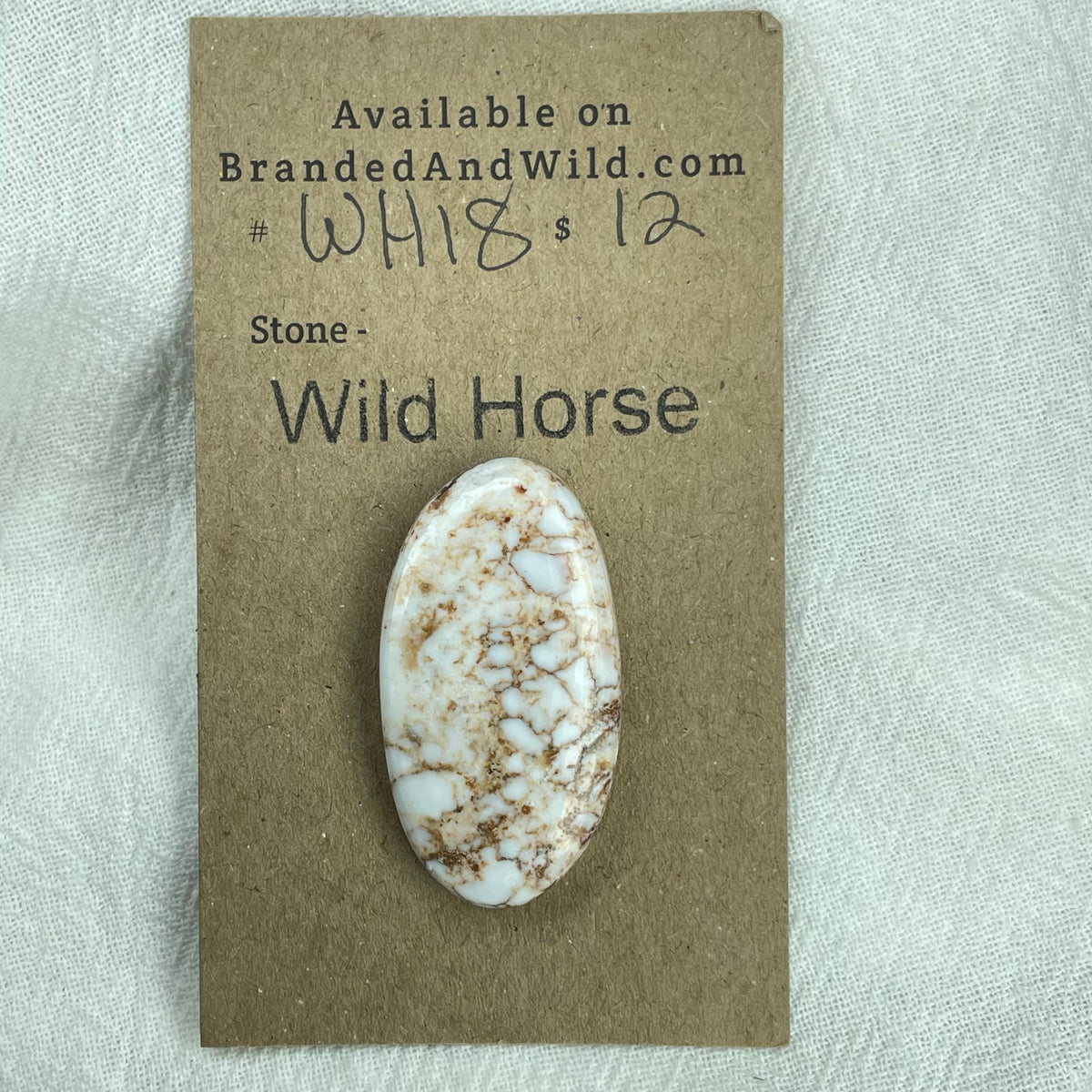 Wild Horse Cabochon - WH18 IMG_6747 Brandedandwild.com