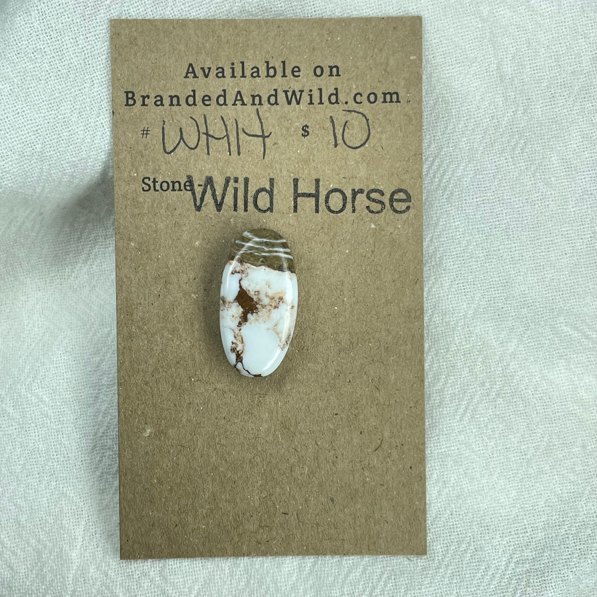 Wild Horse Cabochon - WH14 IMG_6750 Brandedandwild.com