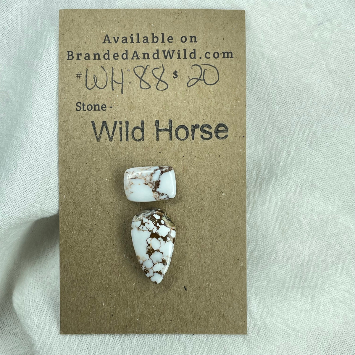 Wild Horse Cabochon - WH88 IMG_6765 Brandedandwild.com