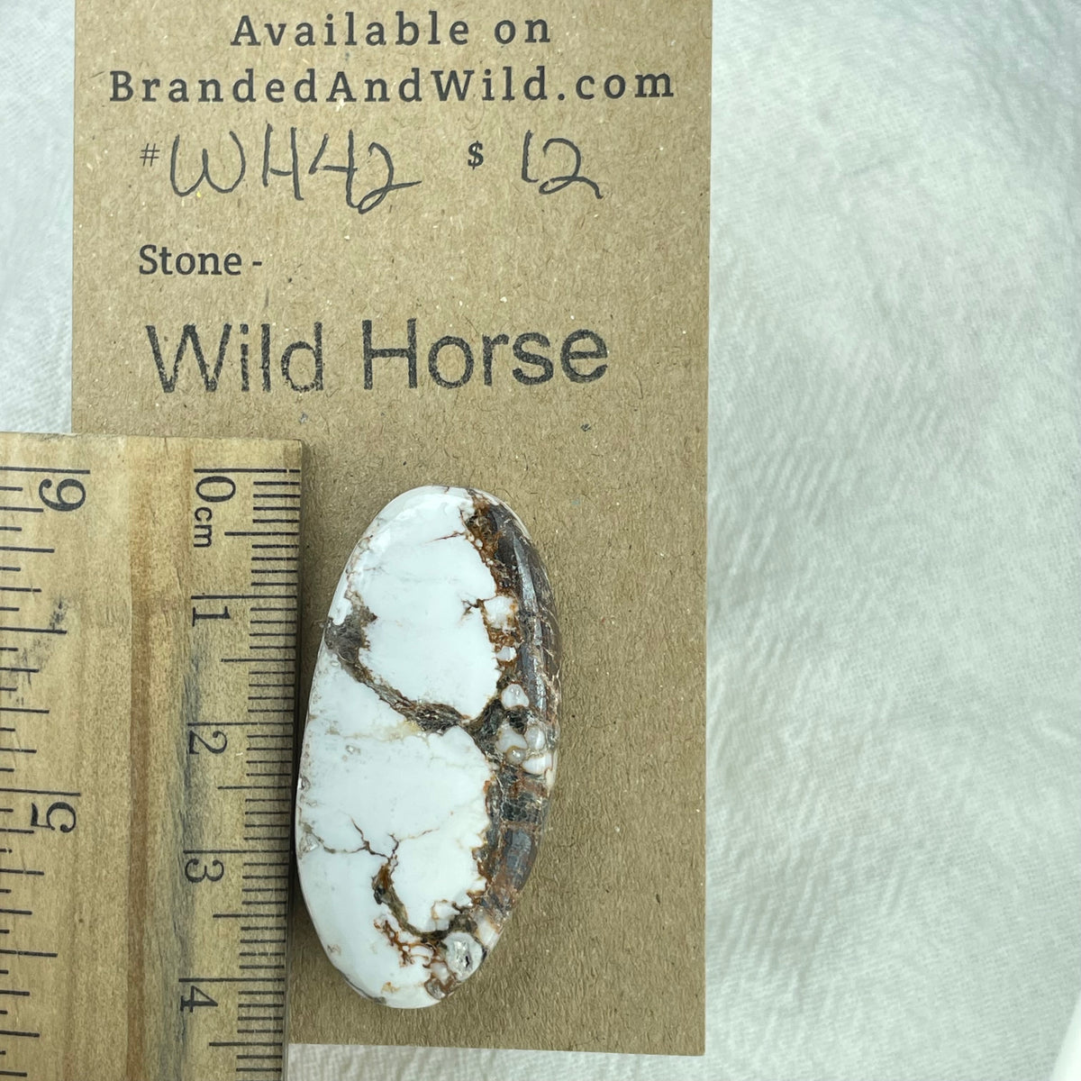 Wild Horse Cabochon - WH42 IMG_6768 Brandedandwild.com