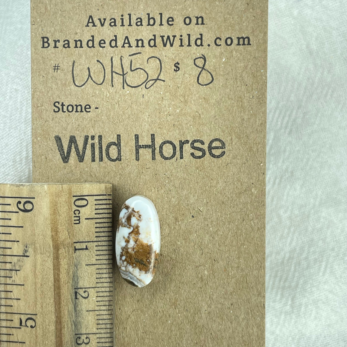 Wild Horse Cabochon - WH52 IMG_6771 Brandedandwild.com